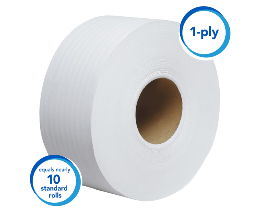 Scott® Essential 1-Ply Jumbo Roll Toilet Paper (3.27 in. x 2000 ft., 12/Case)